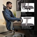 Ver imagem 3 de Cadeira de Escritório Ergonômica Confortável Premium Elements Rasala Certificado Nr17