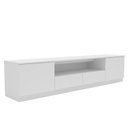 Ver imagem 2 de Rack para TV até 85 Polegadas 100% MDF 200cm Portas 2 Gavetas Liz Yescasa Branco