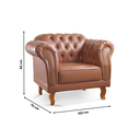 Ver imagem 6 de Conjunto Sofá e Poltronas Chesterfield Duque Yescasa