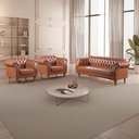 Ver imagem 1 de Conjunto Sofá e Poltronas Chesterfield Duque Yescasa