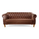 Ver imagem 3 de Conjunto 1 Sofá e 2 Poltronas Chesterfield Duque Yescasa