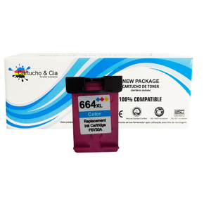 Cartucho de Tinta Compatível 664xl Color F6v30a 12ml