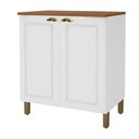 Ver imagem 2 de Balcão Cooktop Armário Duas Portas para 4 e 5 Bocas