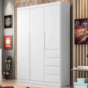 Ver imagem 1 de Guarda Roupa Infantil Eloá Branco Phoenix Baby