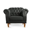 Ver imagem 5 de Kit 2 Poltronas Duque Chesterfield Yescasa Preto