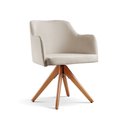 Ver imagem 4 de Kit com 2 Cadeiras Giratória Eros para Sala de Estar