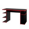 Mesa para Computador Escrivaninha Gamer Mdp 135x60 Netmobil - Vermelho - 5