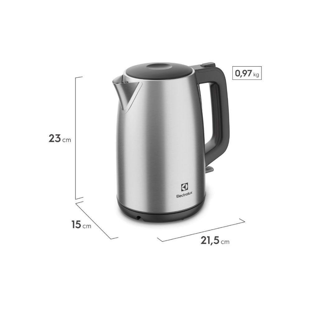 Chaleira Elétrica Eek25 1850w Electrolux Inox 220V - 2