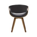 Ver imagem 6 de Kit 2 Cadeiras de Jantar Nicole Homenow Madeira Cor Preto