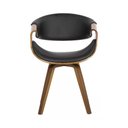 Ver imagem 4 de Kit 2 Cadeiras de Jantar Nicole Homenow Madeira Cor Preto