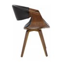 Ver imagem 5 de Kit 2 Cadeiras de Jantar Nicole Homenow Madeira Cor Preto