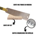Ver imagem 4 de Serrote Japonês Ryoba Topman-Z 250mm 18 Tpi Cross Rip 8118-250