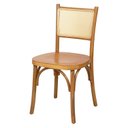 Ver imagem 1 de Cadeira de Jantar Telinha Verniz Berlim Marrom/Nozes
