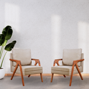 Ver imagem 2 de Kit 2 Poltronas Decorativas Mona