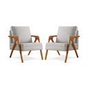 Ver imagem 3 de Kit 2 Poltronas Decorativas Mona