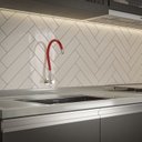 Ver imagem 4 de Torneira Cozinha Parede Bica Flexivel Celite Colors Cromado