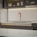 Ver imagem 5 de Torneira Cozinha Parede Bica Flexivel Celite Colors Cromado
