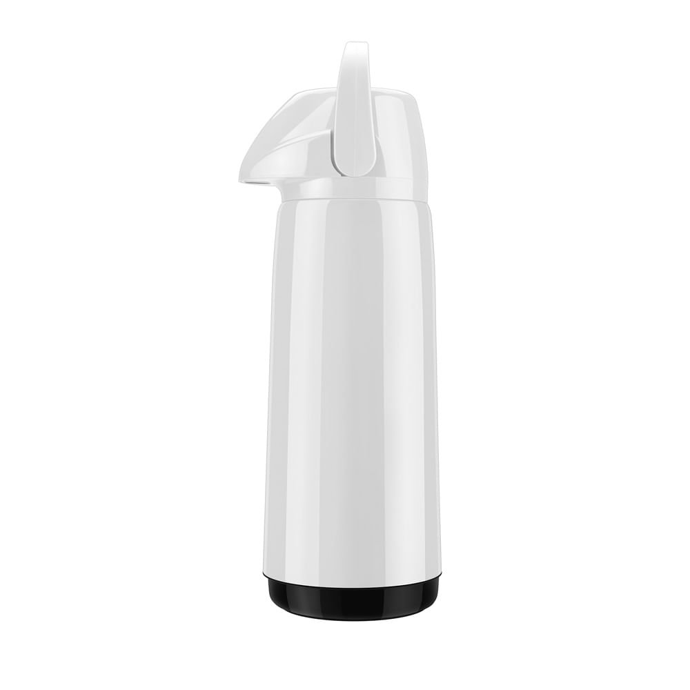 Garrafa Térmica Air Pot 1,8L Slim Pressão Branco Invicta