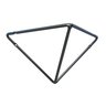Suporte Mão Francesa Triangular Line 20X12Cm Zamar Triangular 20x12 Preto - 3