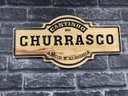 Ver imagem 1 de Placa Cantinho do Churrasco Decorativa Talhada