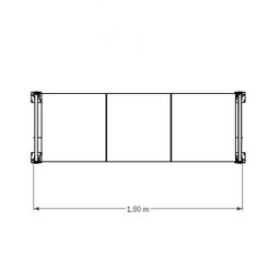 Expositor 1 Mini Porta Pallet 250 Kg 180x200x60 (cxlxp) - 2