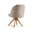 Ver imagem 4 de Kit 2 Cadeiras Giratória Lua Moderna