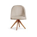 Ver imagem 2 de Kit 2 Cadeiras Giratória Lua Moderna