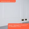 Balcão para Cozinha 2 Portas 80cm com Tampo Emily Espresso Móveis - 6