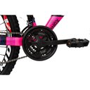 Ver imagem 4 de Bicicleta X TUFF25 Freeride Aro 26 Preto Rosa 21V - Viking