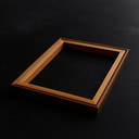 Ver imagem 4 de Moldura Filete Marrom 70x100 Cm com Chassi para Canvas