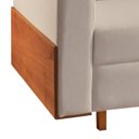 Ver imagem 4 de Sofá Living Encosto Fixo com Almofadas Soltas Julia Mm Top 210cm