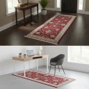Ver imagem 2 de Tapete Passadeira Oriental Nik 200x75 cm Mod 60 Vermelho