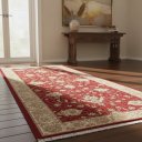 Ver imagem 3 de Tapete Passadeira Oriental Nik 200x75 cm Mod 60 Vermelho