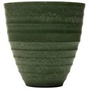 Ver imagem 2 de Vaso Cachepot para Plantas Névoa Verde Plástico Lyor 15x7cm Decorativo Jardim