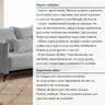 Sofá Living 2 Lugares 220cm com Base de Ferro Tecido Boulé Acácia - 10