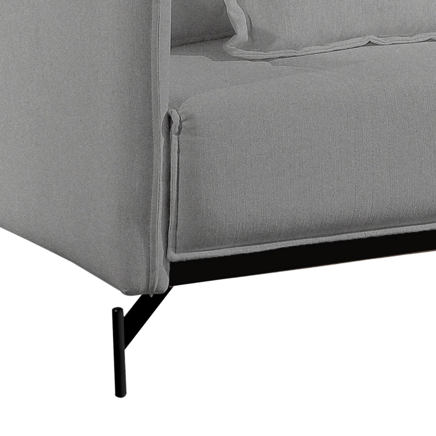 Sofá Living com Almofadas Solta Mm Top 160cm Ácacia - 4
