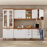 Cozinha Completa Modulada Jessica 100% Mdf com 2 Balcões Independentes 10 Portas e 6 Gavetas Tuboart - 5