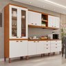 Cozinha Completa Modulada Jessica 100% Mdf com 2 Balcões Independentes 10 Portas e 6 Gavetas Tuboart - 1