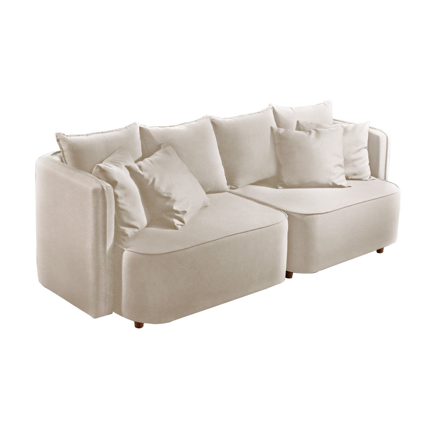 Sofá Liverpool Bipartido Mm Top 200Cm MadeiraMadeira