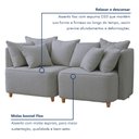 Ver imagem 6 de Sofá Liverpool Bipartido Mm Top 160Cm