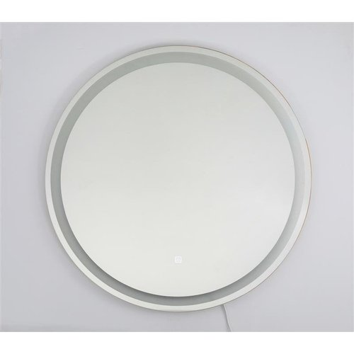 Espelho Redondo para Maquiagem LED Jateado e Touch: Iluminação Funcional e  Toque Moderno - Decore Pronto