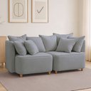 Ver imagem 2 de Sofá Liverpool Bipartido Mm Top 180Cm