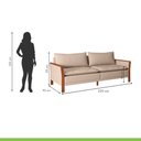 Ver imagem 6 de Sofá Texas Bipartido mm Top 220cm Bege