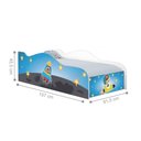 Ver imagem 3 de Cama Carro Solteiro Joy Astronauta e Foguete Solteiro
