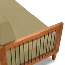 Ver imagem 7 de Sofá Varanda Samoa Madeira Maciça 02 Lugares com Cordas Náutica Linho Dourado - Desk Design