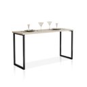 Ver imagem 2 de Mesa de Jantar Industrial 120x45cm para 2 Lugares Klm Móveis