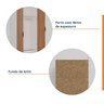 Guarda Roupa Modulado 4 Portas 3 Peças com Escrivaninha Hera CabeCasa MadeiraOriginals - 14