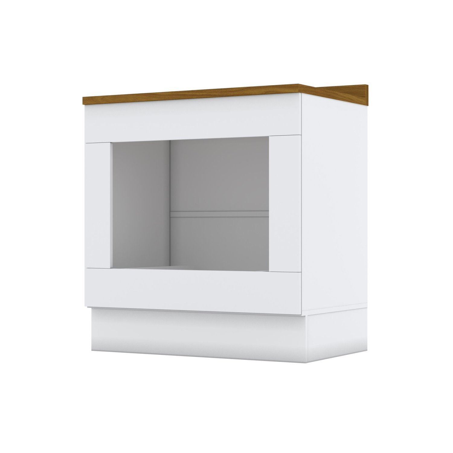 Balcão Forno Embutir com Tampo Emily Espresso Móveis - 2