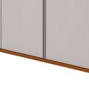 Ver imagem 7 de Guarda-roupas Casal Loop 6 Portas com Pés - Lopas Frassino/off White