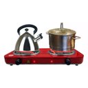 Ver imagem 2 de Fogão Elétrico Portátil 2 Bocas 2000w 220v - Relinx